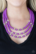 STAYCATION All I Ever Wanted Purple Necklace - Jewelry by Bretta