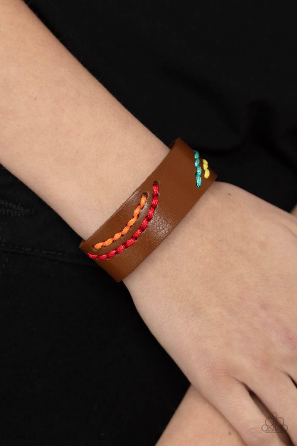 Molten Mogul Green Bracelet - Jewelry by Bretta