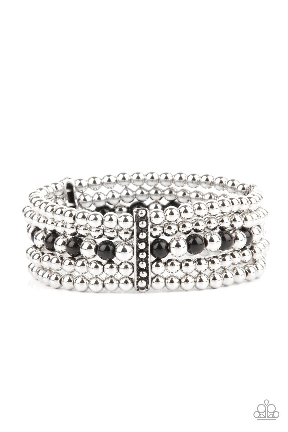 Gloss Over The Details Black Bracelet - Jewelry by Bretta