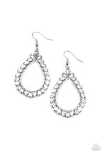 Stay Sharp - White Earrings - Jewelry By Bretta