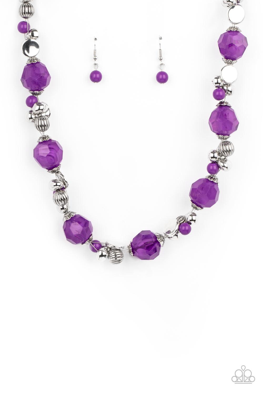 Vidi Vici VACATION Purple Necklace - Jewelry by Bretta