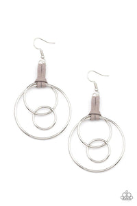 Fearless Fusion Silver Earrings - Jewelry By Bretta