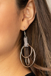 Fearless Fusion Silver Earrings - Jewelry By Bretta