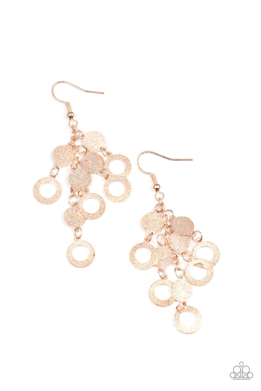 Im Always BRIGHT Rose Gold Earrings - Jewelry by Bretta