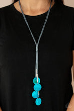 Tidal Tassels Blue Necklace - Jewelry by Bretta