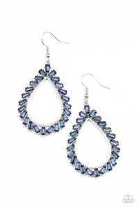 Stay Sharp - Blue Earrings - Jewelry By Bretta