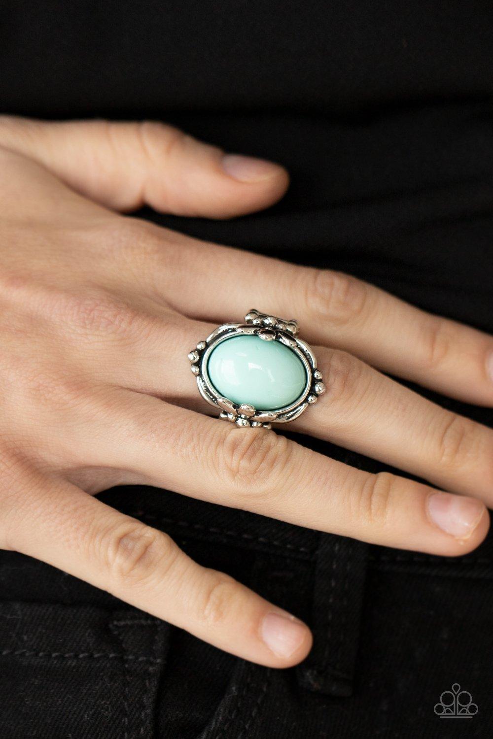Molten Mogul Green Bracelet - Jewelry by Bretta