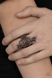 Rustic Rose Gardens Copper Ring - Jewelry by Bretta