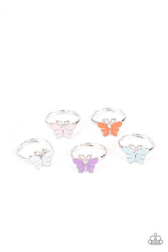 Starlet Shimmer Butterfly Rings - Jewelry by Bretta