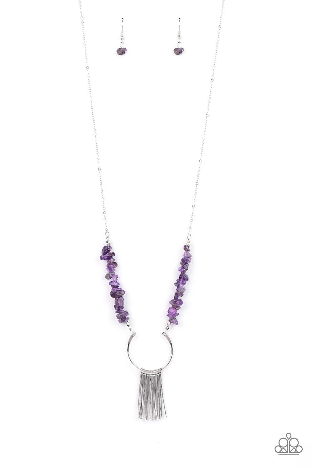 With Your ART and Soul Purple Necklace - Jewelry by Bretta