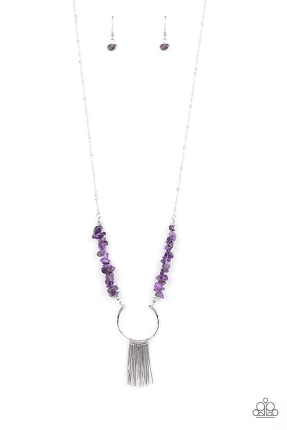 With Your ART and Soul Purple Necklace - Jewelry by Bretta