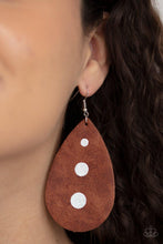 Rustic Torrent - Brown Earrings - Jewelry By Bretta