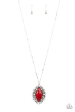 Exquisitely Enchanted Red Necklace - Jewelry by Bretta