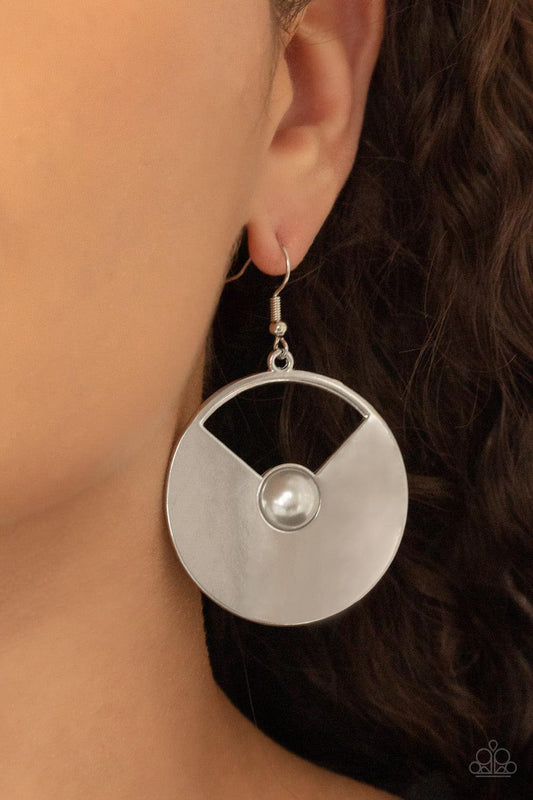 Record-Breaking Brilliance White Earrings - Jewelry by Bretta