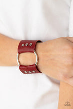 Moto Mayhem Red Bracelet - Jewelry by Bretta