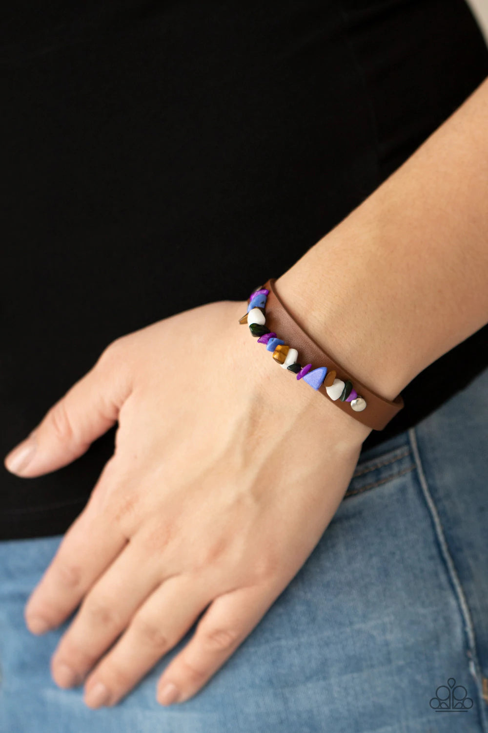 Molten Mogul Green Bracelet - Jewelry by Bretta