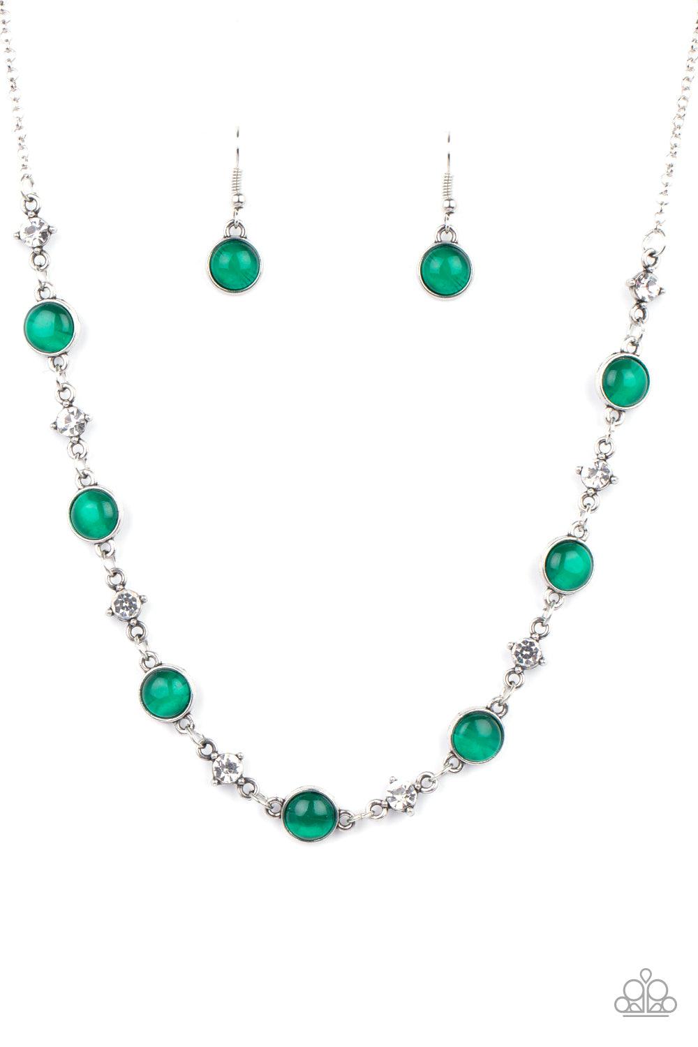 Inner Illumination Green Necklace - Jewelry by Bretta