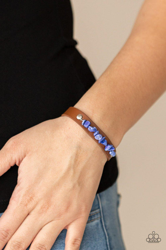 Pebble Paradise Blue Bracelet - Jewelry by Bretta