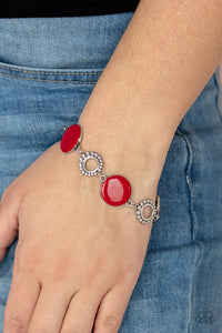 Garden Regalia Red Bracelet - Jewelry  by Bretta