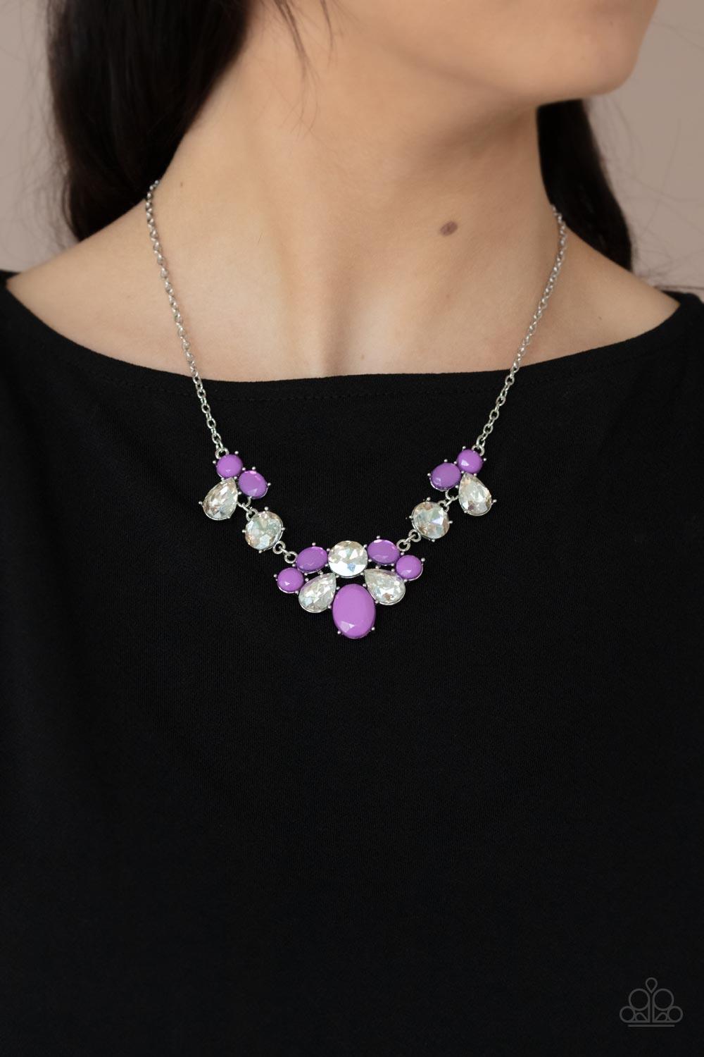 Ethereal Romance Purple Necklace - Jewelry by Bretta