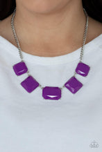 Instant Mood Booster Purple Necklace - Jewelry by Bretta