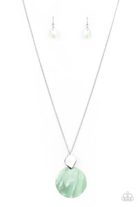 Tidal Tease Green Necklace - Jewelry by Bretta