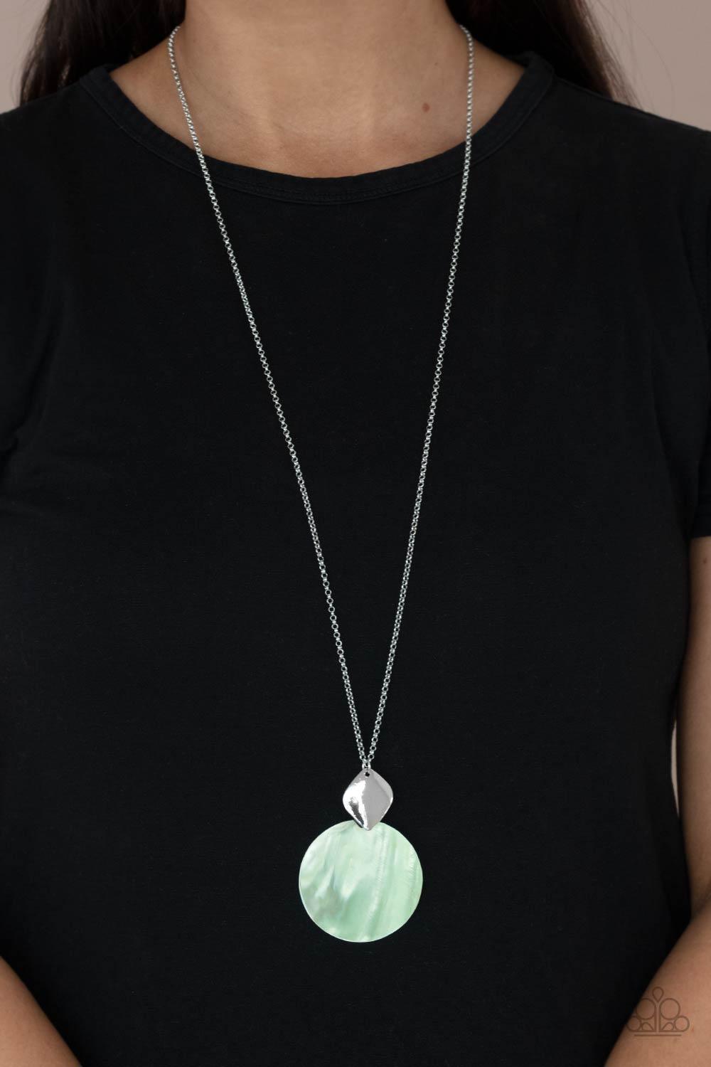 Tidal Tease Green Necklace - Jewelry by Bretta