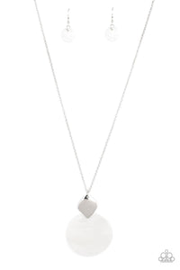 Tidal Tease White Necklace - Jewelry by Bretta