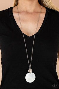 Tidal Tease White Necklace - Jewelry by Bretta