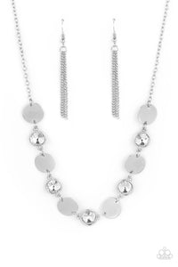 Refined Reflections White Necklace - Jewelry by Bretta