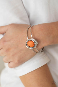 Living Off The BANDLANDS Orange Bracelet - Jewelry by Bretta