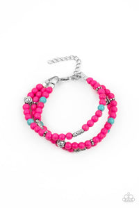 Desert Decorum Pink Bracelet - Jewelry by Bretta