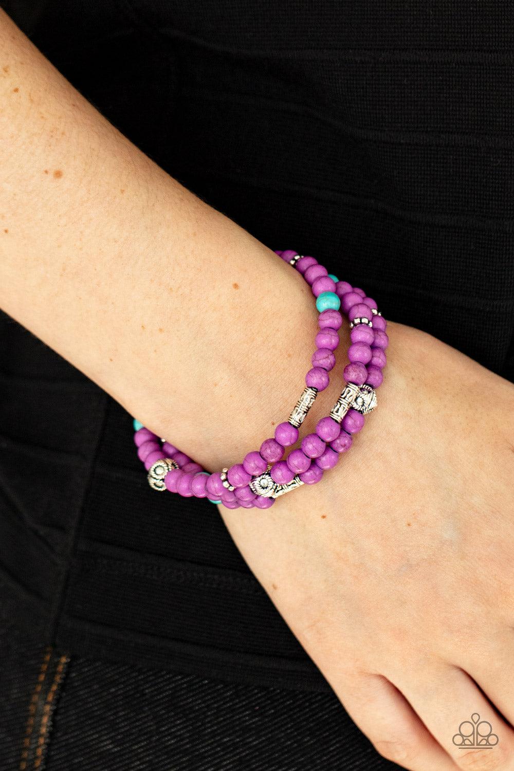 Desert Decorum Purple Bracelets - Jewelry by Bretta