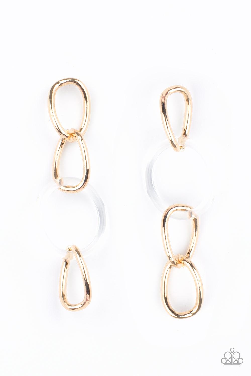 Talk In Circles Gold Earrings - Jewelry by Bretta