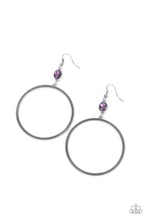 Work That Circuit Purple Earrings - Jewelry by Bretta