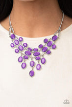 Serene Gleam Purple Necklace - Jewelry by Bretta