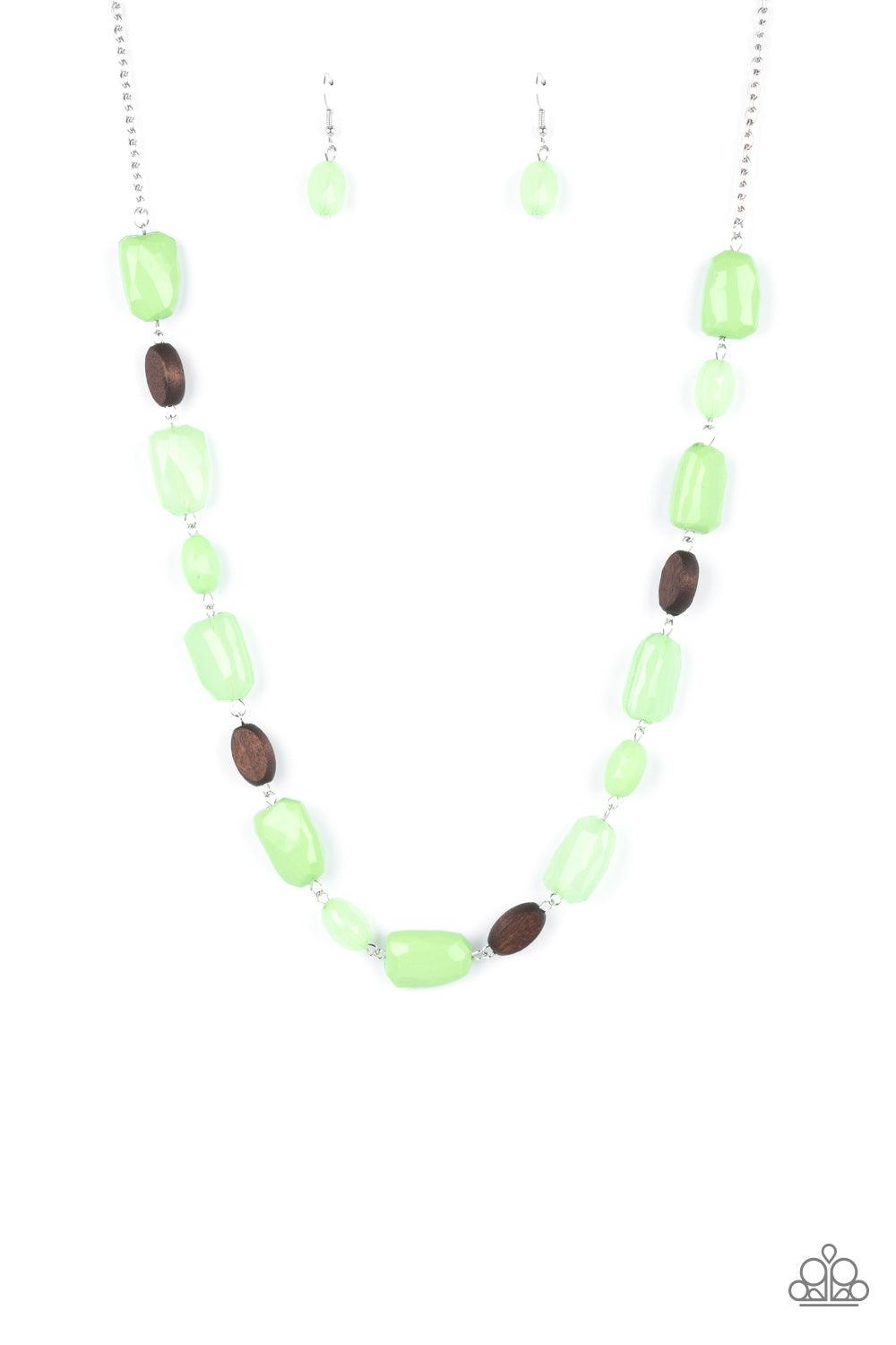 Meadow Escape Green Necklace - Jewelry by Bretta