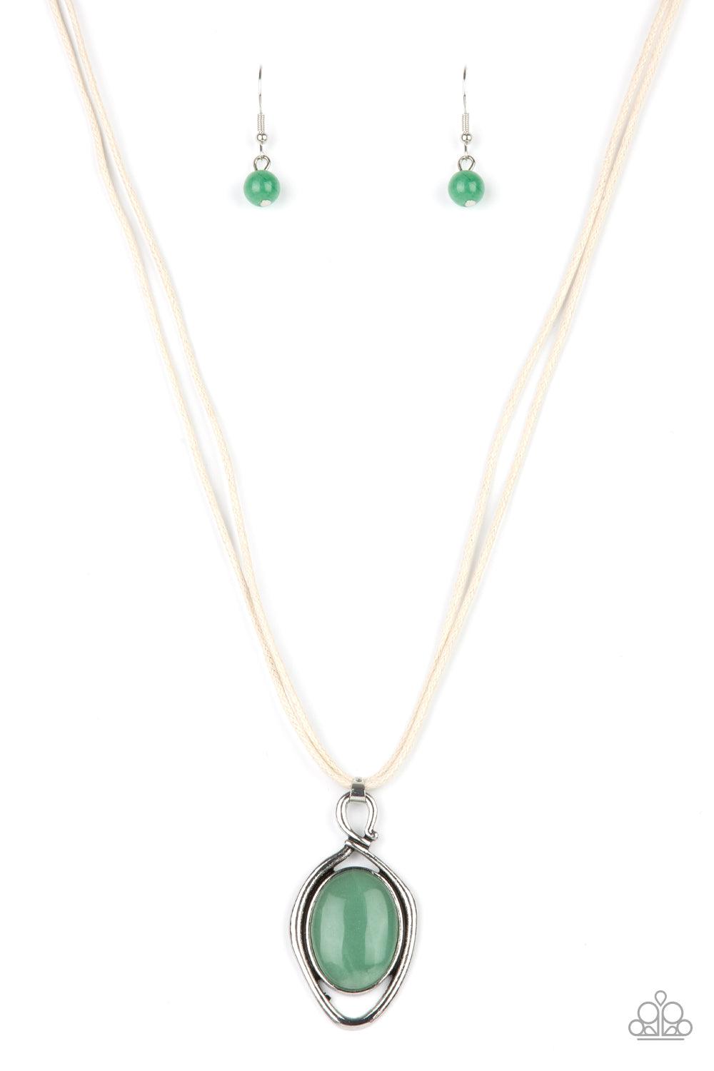 Desert Mystery Green Necklace - Jewelry by Bretta