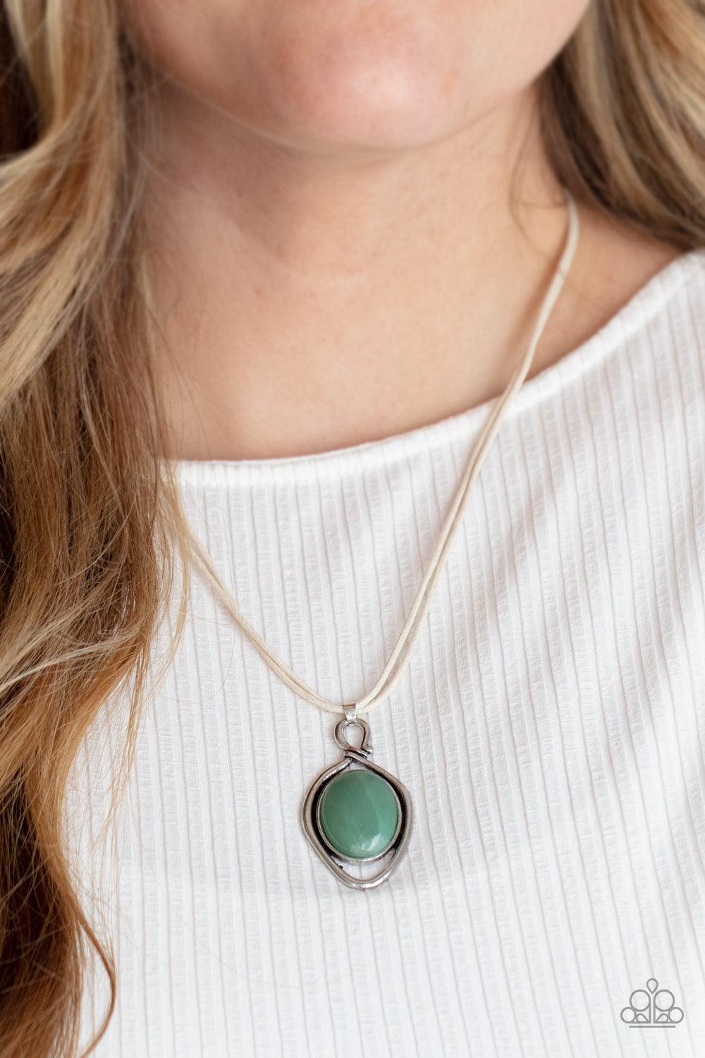 Desert Mystery Green Necklace - Jewelry by Bretta