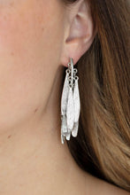 Pursuing The Plumes Silver Earrings - Jewelry by Bretta