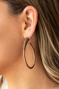 Fully Loaded Copper Earrings - Jewelry  by Bretta