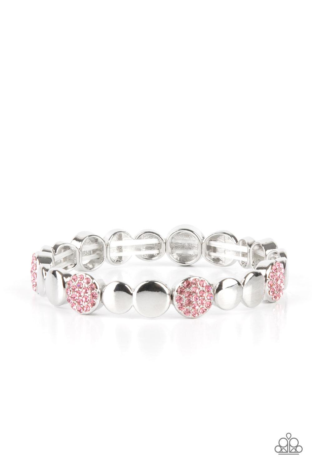 Dimensional Dazzle Pink Bracelet - Jewelry by Bretta