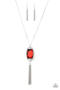 Timeless Talisman Red Necklace - Jewelry by Bretta