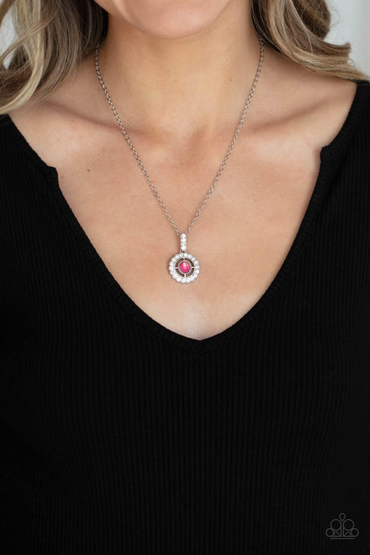 Springtime Twinkle Pink Necklace - Jewelry by Bretta