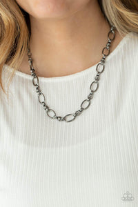 Defined Drama Black Necklace - Jewelry by Bretta