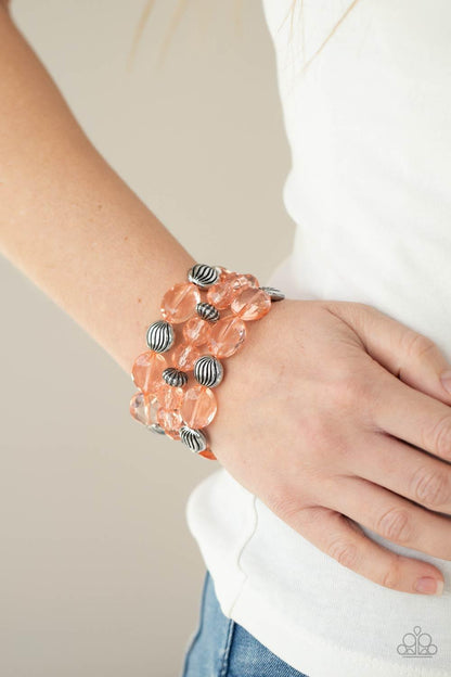 Crystal Charisma Orange Bracelet - Jewelry By Bretta