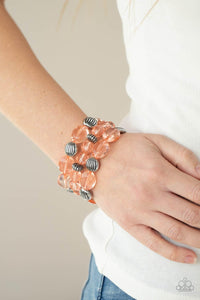 Crystal Charisma Orange Bracelet - Jewelry By Bretta