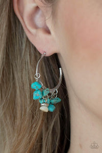 Gorgeously Grounding Blue Earrings - Jewelry by Bretta