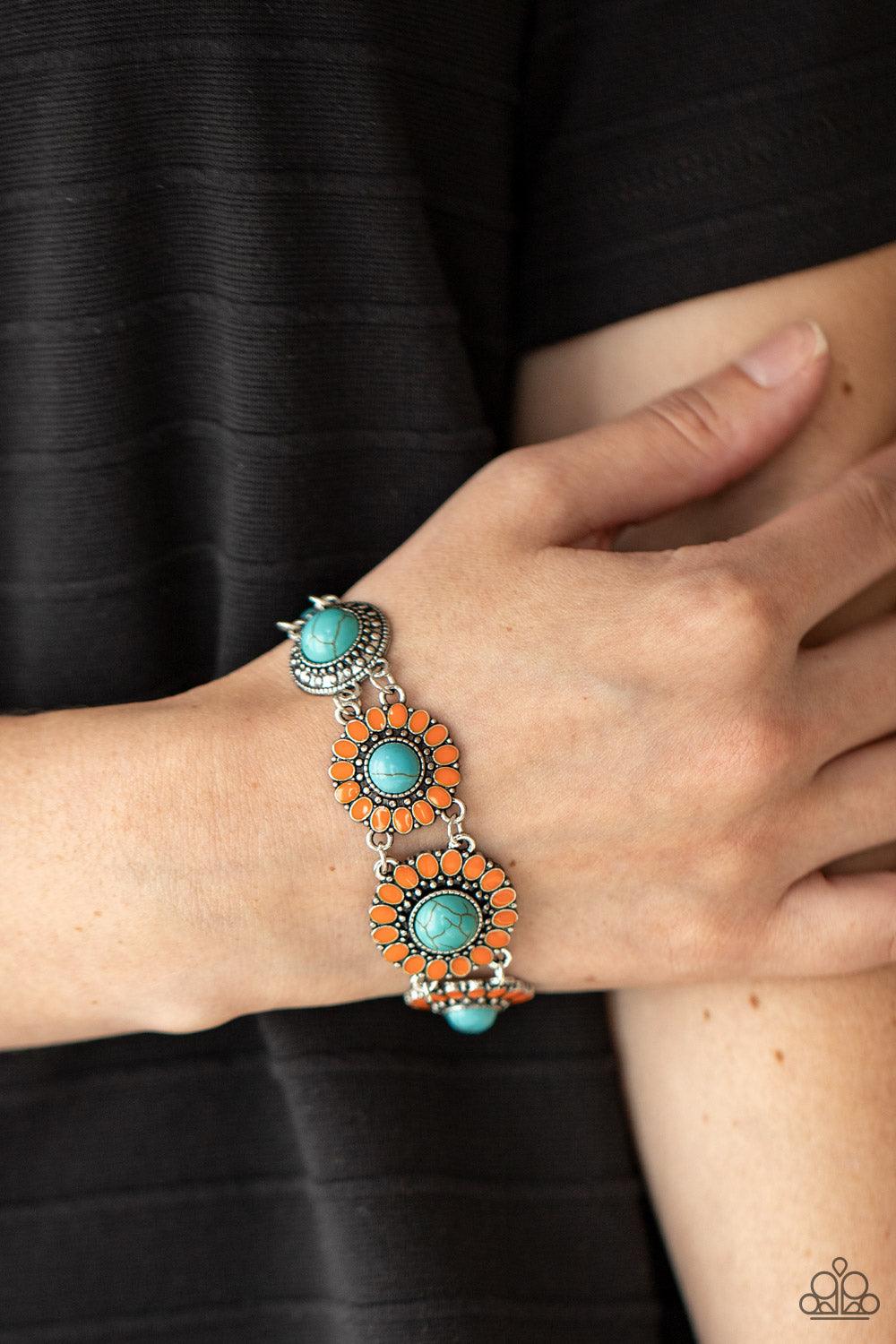 Bodaciously Badlands Orange Bracelet - Jewelry by Bretta