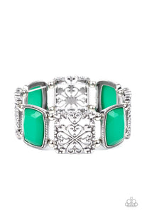 Colorful Coronation Green Bracelet - Jewelry by Bretta